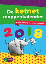 Omslag van De Ketnet moppenkalender 2018