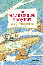 Omslag van De waanzinnige boomhut van 91 verdiepingen