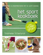 Omslag van Het sportkookboek voor teamsport