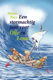 Omslag van Een stormachtig jaar voor Olle en Lena