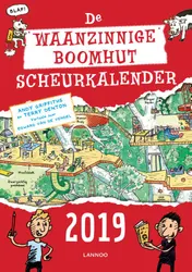 Omslag van De waanzinnige boomhut scheurkalender 2019