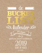 Omslag van De Bucketlist Scheurkalender 2019
