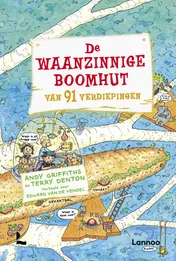Omslag van De waanzinnige boomhut van 91 verdiepingen