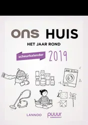 Omslag van Ons huis het jaar rond scheurkalender 2019