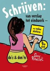 Omslag van Schrijven: van verslag tot eindwerk