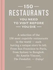 Omslag van 150 restaurants you need to visit before you die