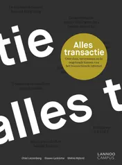 Omslag van Alles transactie