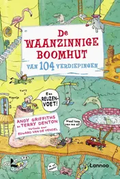 Omslag van De waanzinnige boomhut van 104 verdiepingen