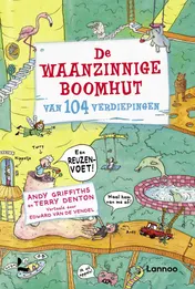 Omslag van De waanzinnige boomhut van 104 verdiepingen