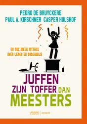 Omslag van Juffen zijn toffer dan meesters