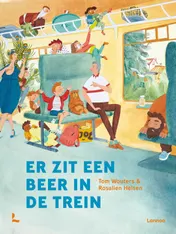 Omslag van Er zit een beer in de trein