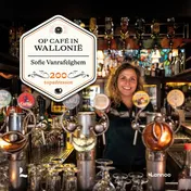 Omslag van Op café in Wallonië