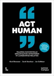 Omslag van Act Human