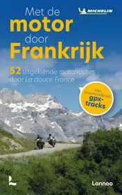Omslag van Met de motor door Frankrijk