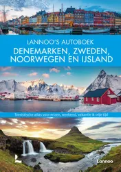 Omslag van Lannoo's Autoboek Denemarken, Zweden, Noorwegen en IJsland