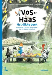 Omslag van Het dikke boek van Vos en Haas