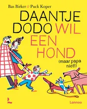 Omslag van Daantje Dodo wil een hond