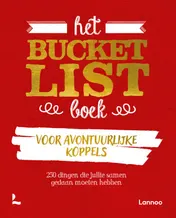 Omslag van Het Bucketlist boek voor avontuurlijke koppels