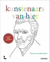 Omslag van Kleurboek voor volwassenen: kunstenaars van hier