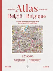 Omslag van Topografische Atlas van België/Atlas Topographique de Belgique