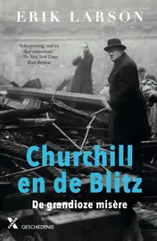 Omslag van Churchill en de Blitz