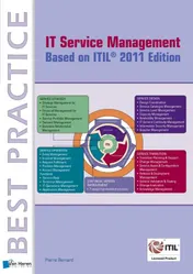 Omslag van IT service management based on ITIL 2011 edition
