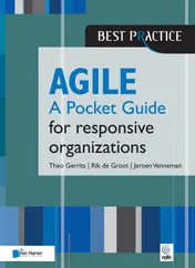 Omslag van Agile for responsive organizations - A Pocket Guide