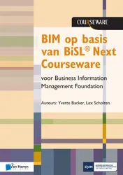 Omslag van BIM op basis van BiSL® Next Courseware voor Business Information Management Foundation
