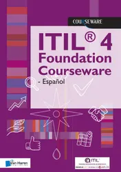 Omslag van ITIL® 4 Foundation Courseware - Español