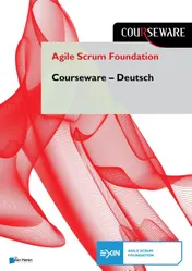 Omslag van Agile Scrum Foundation Courseware - Deutsch