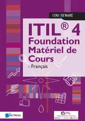 Omslag van ITIL 4 Foundation Matériel de Cours - Française