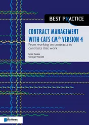 Omslag van Contract management with CATS CM® version 4: From working on contracts to contracts that work