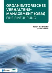 Omslag van Organisatorisches Verhaltensmanagement (OBM) - Eine Einführung