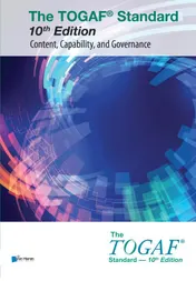 Omslag van The TOGAF® Standard, 10th Edition - Content, Capability, and Governance