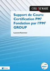 Omslag van Support de Cours Certification PM² Fondation par l’PM² GROUP