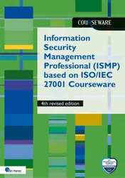Omslag van Information Security Management Professional (ISMP) based on ISO/IEC 27001 Courseware - 4th revised Edition
