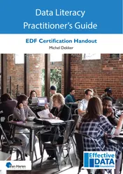 Omslag van Data Literacy Practitioner's Guide