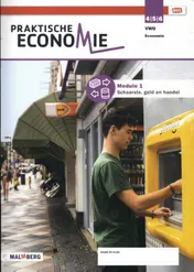 Omslag van 4/5/6 vwo module 1 Schaarste, geld en handel leerjaar