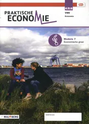 Omslag van leerjaar 4/5/6 vwo module 7 economische groei