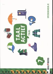 Omslag van groep 7 opzoekboekje