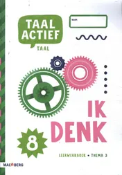 Omslag van leerwerkboek