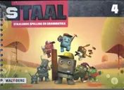 Omslag van groep 4 staalboek spelling en grammatica