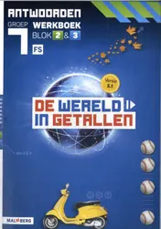 Omslag van antwoorden werkboek