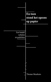 Omslag van En toen stond het opeens op papier