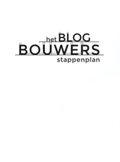 Omslag van Het blogbouwers stappenplan