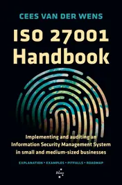 Omslag van ISO 27001 handbook