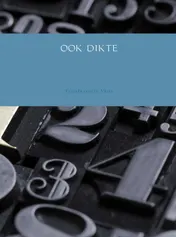 Omslag van Ook dikte