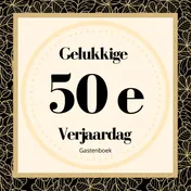 Omslag van Gelukkige 50e Verjaardag Gastenboek
