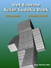 Omslag van Het enorme killer sudoku boek