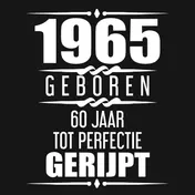 Omslag van 1965 Geboren 60 Jaar Tot Perfectie Gerijpt